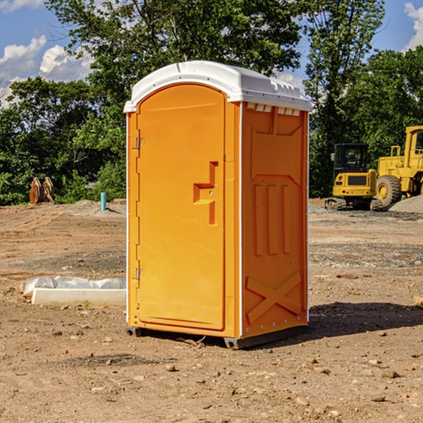 what is the maximum capacity for a single portable restroom in Knife Lake MN
